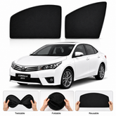 CAR SUN SHADES FOR COROLLA 2000-2026(FULL BLACK WITH OUT PRINTED)