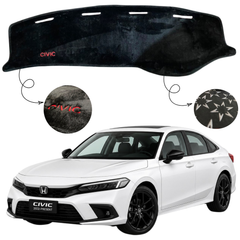 Dashboard Mat For CIVIC 1996-2026 (VELVET MATT,ANTI SLIP MATT)