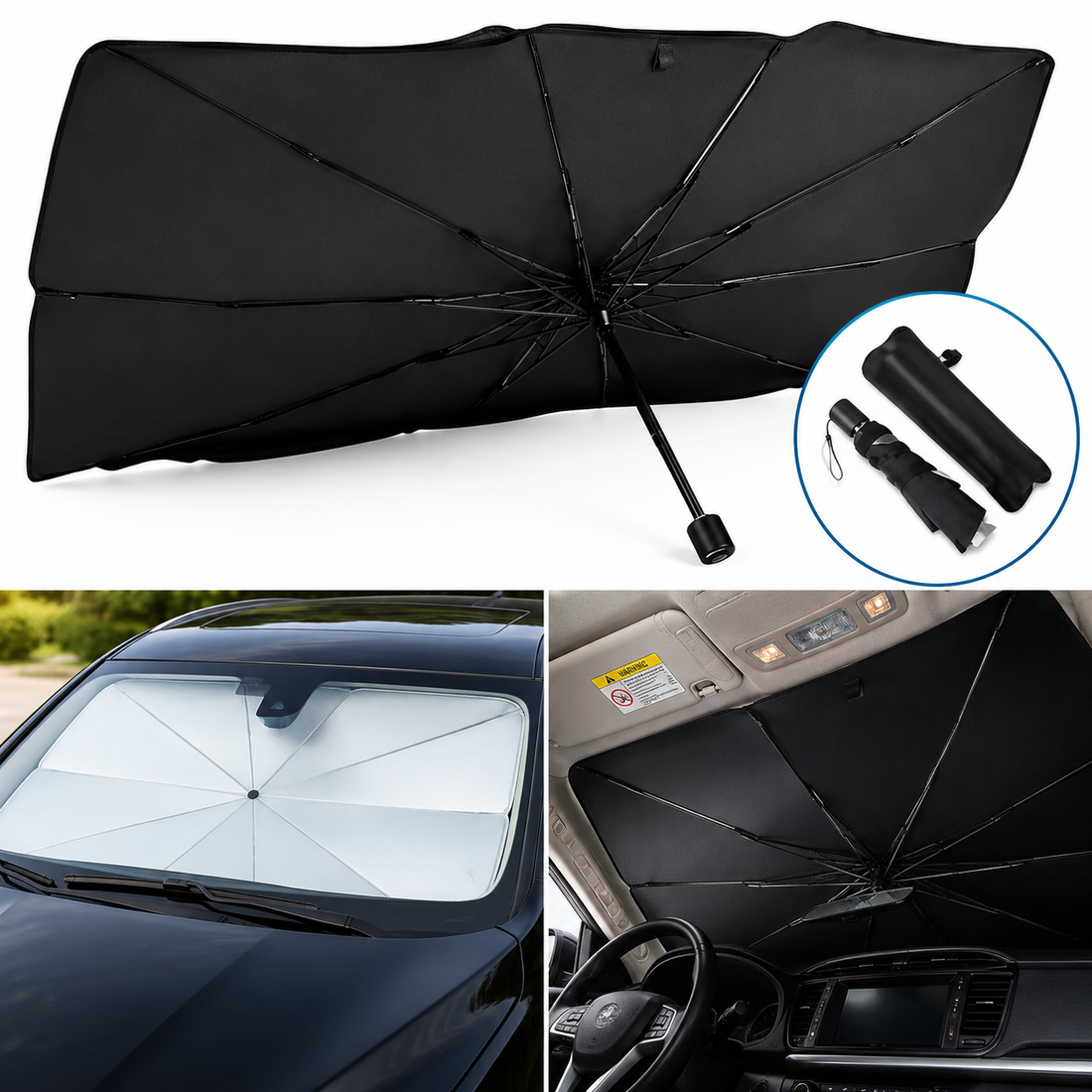 CAR FRONT SCREEN SUN SHADE