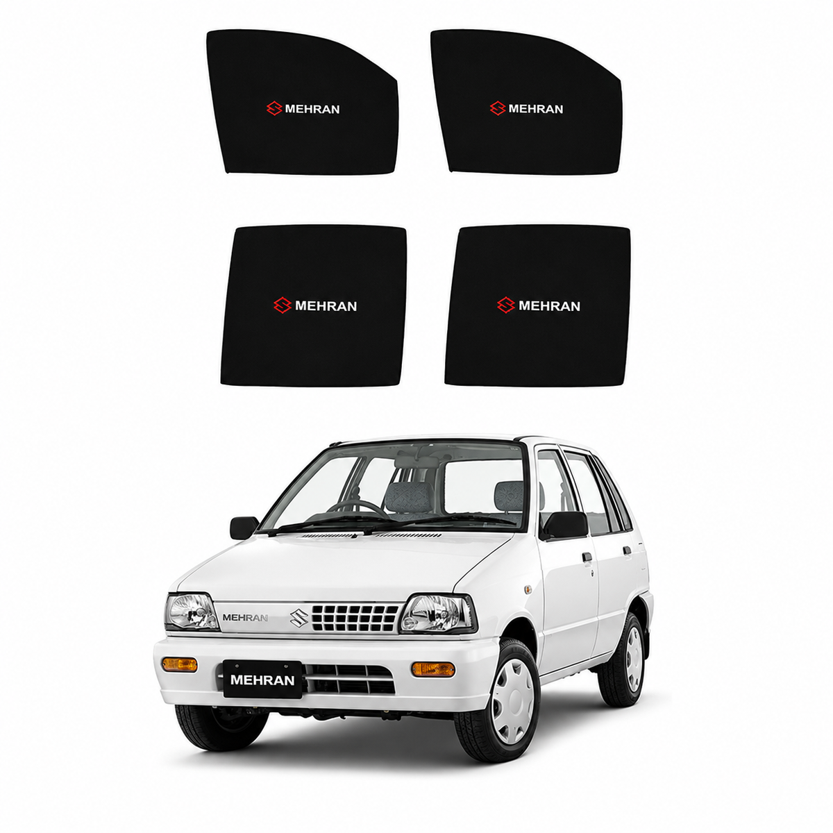 MEHRAN  SIDE DOOR SUN SHADE 4-PICS (FOILDING SUN SHADE0
