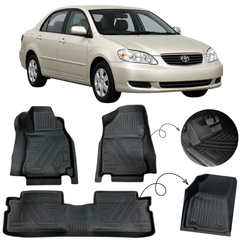 CAR TPE FLOOR MATTS - 3Pics