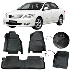 CAR TPE FLOOR MATTS - 3Pics